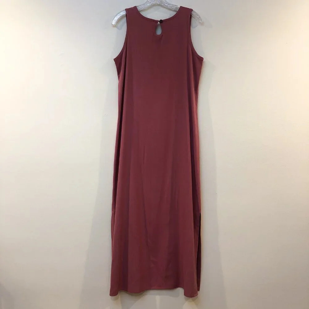 Tommy Bahama 100% Silk Pink Maxidress Small - Picture 6 of 6